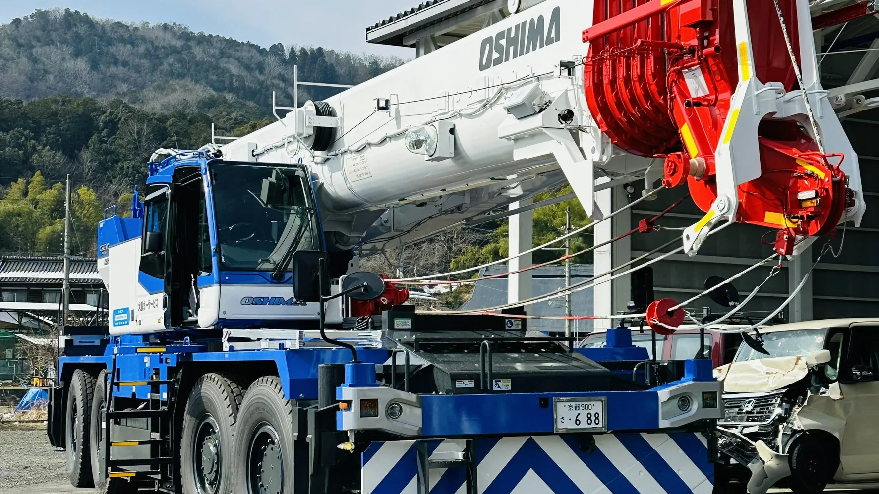 70tクレーンの画像